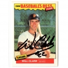 Will Clark autograph